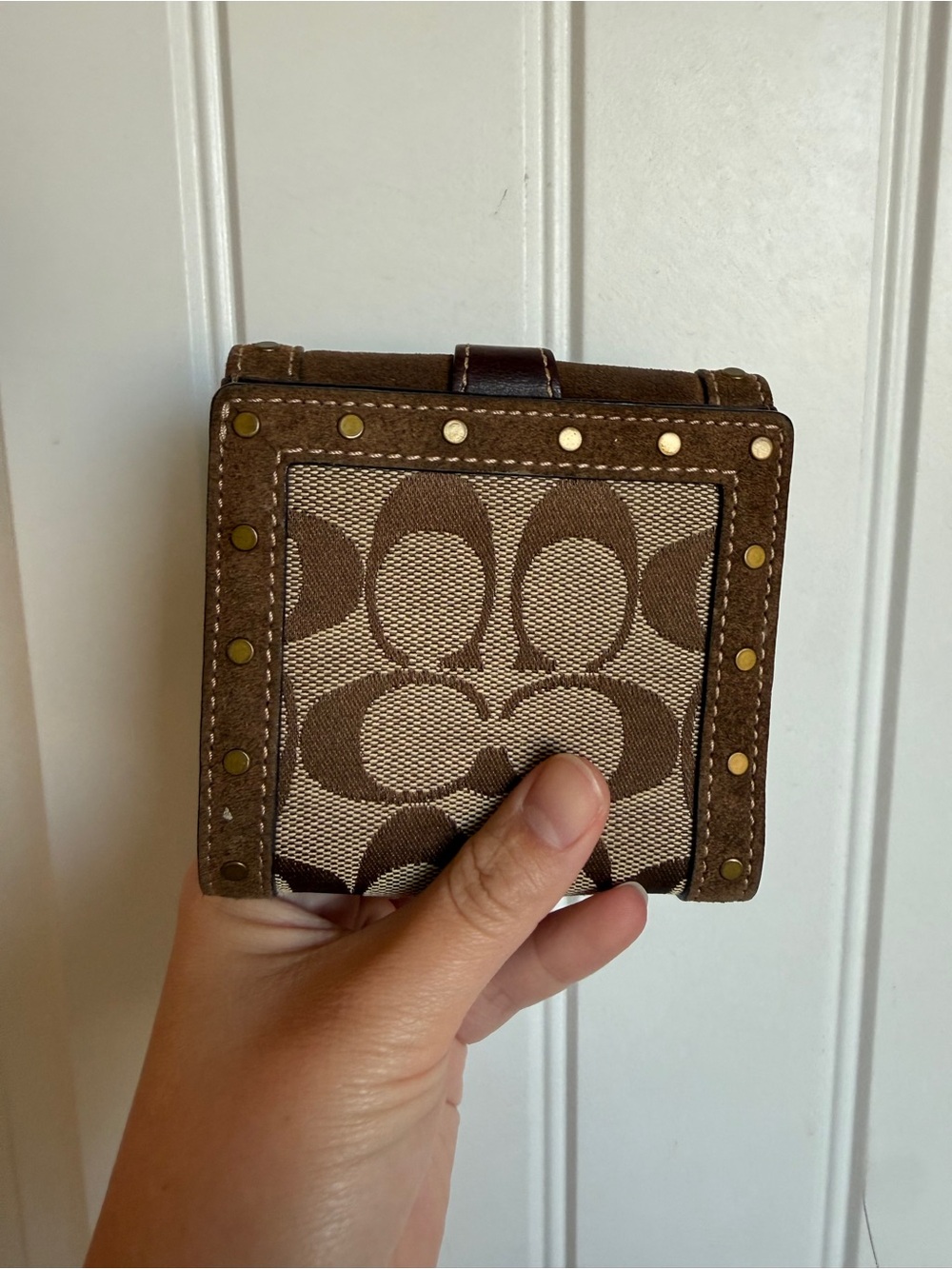 Coach Mini Soho Wallet with Rivets - Picture 5 of 9